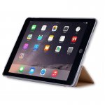 Devia Light Grace Case - кожен калъф и поставка за iPad Pro 9.7 (черен) 1