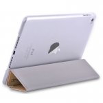 Devia Light Grace Case - кожен калъф и поставка за iPad mini 4 (черен) 2