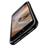 Verus Crystal Bumper Case - хибриден удароустойчив кейс за iPhone 8, iPhone 7 (черен-прозрачен) 4