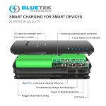 TeckNet iEP1500 PowerZen 16750mAh Power Bank - качествена външна батерия 16750mAh с 2xUSB и фенерче за смартфони и таблети (черен) 6