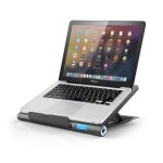 TeckNet N7 - охлаждаща ергономична поставка с 6 вентилаторa за Mac и преносими компютри (черен) 1