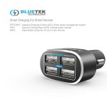 TeckNet PowerDash iEP174 D2 9.6A/48W USB Car Charger - зарядно за кола (9.6A/48W) с 4xUSB порта за мобилни устройства (черен) 1