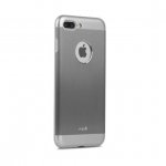 Moshi iGlaze Armour - удароустойчив алуминиев кейс за iPhone 8 Plus, iPhone 7 Plus (тъмносив) 2