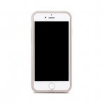 Moshi iGlaze Case - тънък удароустойчив хибриден кейс за iPhone 8, iPhone 7 (бледа роза) 7