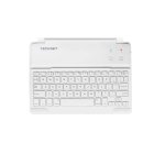 TeckNet X373 Ultra-thin Bluetooth - кейс, поставка и bluetooth клавиатура за iPad Air 2, iPad Air (сребрист) 3