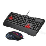 Tecknet Gaming Combo X861 - комплект геймърска клавиатура и мишка с LED подсветка (за PC) 2