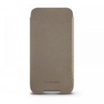 Beyzacases New Zero - кожен калъф (естествена кожа, ръчна изработка) за iPhone XS Max, iPhone 8 Plus, iPhone 7 Plus, iPhone 6, iPhone 6S Plus (бежов) 1