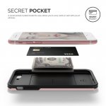 Elago Armor Case - хибриден кейс (поликарбонат + TPU) и HD покритие за iPhone 8 Plus, iPhone 7 Plus (розов) 6
