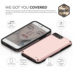 Elago Armor Case - хибриден кейс (поликарбонат + TPU) и HD покритие за iPhone 8 Plus, iPhone 7 Plus (розов) 2