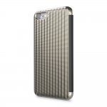 STILMIND Jet Set Flip Case - хибриден флип кейс със слот за кр. карта за iPhone 8, iPhone 7 (златист) 3