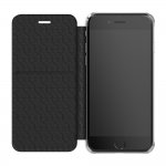 STILMIND Jet Set Flip Case - хибриден флип кейс със слот за кр. карта за iPhone 8, iPhone 7 (златист) 4