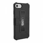 Urban Armor Gear Metropolis - удароустойчив хибриден кейс тип портфейл за iPhone 8, iPhone 7, iPhone 6S, iPhone 6 (черен) 5