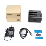 TeckNet UD037 USB 3.0 Hard Drive Docking Station - докинг станция за твърди дискове с две гнезда и USB 3.0 6