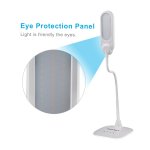 TeckNet LED06 10W EyeCare LED Desk Lamp with Built-in Battery - настолна LED лампа с вградена батерия и тъч контрол   3