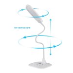 TeckNet LED06 10W EyeCare LED Desk Lamp with Built-in Battery - настолна LED лампа с вградена батерия и тъч контрол   1