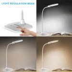 TeckNet LED06 10W EyeCare LED Desk Lamp with Built-in Battery - настолна LED лампа с вградена батерия и тъч контрол   5