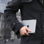 TeckNet X363 Keyboard Cover - безжична клавиатура със захващане за iPad Air 2, iPad Pro 9.7 (сребрист) 5