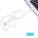 TeckNet G939 Bluetooth 4.0 Active Sports Earphones - безжични спортни слушалки с микрофон за мобилни устройства (бял) 5