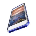 Verus Crystal Bumper Case - хибриден удароустойчив кейс за Google Pixel XL (син-прозрачен) 4