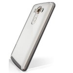 Verus Crystal Bumper Case - хибриден удароустойчив кейс за LG V10 (сив-прозрачен) 2