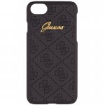 Guess Scarlett Hard Case - дизайнерски хибриден кейс за iPhone 8, iPhone 7 (черен) 1