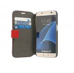 Guess Folio Case - кожен калъф тип портфейл за Samsung Galaxy S7 (черен) 4