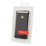 Huawei Leather Case - оригинален текстилен кейс за Huawei Nova (тъмносив) 1