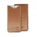 JT Berlin SlimCase Leather 2ML - кожен калъф (естествена кожа) за iPhone 6, iPhone 8, iPhone 7, Galaxy Alpha, Galaxy S5 mini, HTC One Mini 2 (кафяв) 1