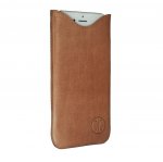 JT Berlin SlimCase Leather 2ML - кожен калъф (естествена кожа) за iPhone 6, iPhone 8, iPhone 7, Galaxy Alpha, Galaxy S5 mini, HTC One Mini 2 (кафяв) 2