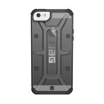 Urban Armor Gear Scout - удароустойчив хибриден кейс за iPhone 5, iPhone 5S, iPhone SE (черен-прозрачен) 1