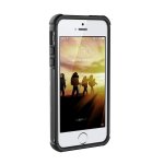 Urban Armor Gear Scout - удароустойчив хибриден кейс за iPhone 5, iPhone 5S, iPhone SE (черен-прозрачен) 4