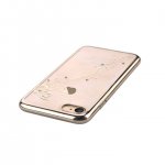 Devia Crystal Papillon Case - поликрабонатов кейс за iPhone 8 Plus, iPhone 7 Plus (с кристали Сваровски) (златист) 3