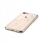 Devia Crystal Papillon Case - поликрабонатов кейс за iPhone 8 Plus, iPhone 7 Plus (с кристали Сваровски) (златист) 2