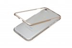 Torrii MagLoop Bumper Case - магнитен алуминиев бъмпер и покрития за дисплея и задната част за iPhone 8, iPhone 7 (златист) 2