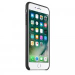 Apple iPhone Leather Case - оригинален кожен кейс (естествена кожа) за iPhone 8 Plus, iPhone 7 Plus (черен) 1