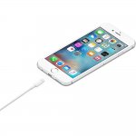 Apple Lightning to USB Cable 1m. New Version - оригинален USB кабел за iPhone X, iPhone 8, iPhone 7, iPad и iPod (1 метър) (bulk) 3