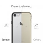 Spigen Ultra Hybrid Case - хибриден кейс с висока степен на защита за iPhone 8, iPhone 7 (черен-прозрачен) 5