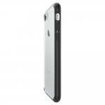 Spigen Ultra Hybrid Case - хибриден кейс с висока степен на защита за iPhone 8, iPhone 7 (черен-прозрачен) 8
