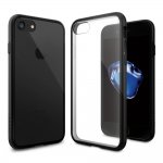 Spigen Ultra Hybrid Case - хибриден кейс с висока степен на защита за iPhone 8, iPhone 7 (черен-прозрачен) 2