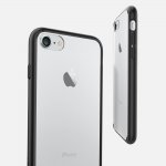 Spigen Ultra Hybrid Case - хибриден кейс с висока степен на защита за iPhone 8, iPhone 7 (черен-прозрачен) 7