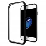 Spigen Ultra Hybrid Case - хибриден кейс с висока степен на защита за iPhone 8, iPhone 7 (черен-прозрачен) 1