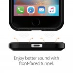 Spigen Tough Armor Case - хибриден кейс с най-висока степен на защита за iPhone 8, iPhone 7 (черен) 5