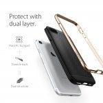 Spigen Neo Hybrid Case - хибриден кейс с висока степен на защита за iPhone 8, iPhone 7 (черен-златист) 3