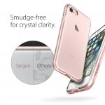 Spigen Neo Hybrid Case Crystal - хибриден кейс с висока степен на защита за iPhone 8, iPhone 7 (прозрачен-розово злато) 4