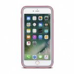 Moshi Luxe Bumper Case - метален бъмпер и покритие за задната част за iPhone 8 Plus, iPhone 7 Plus (розово злато) 2