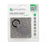 4smarts KeyRing USB-C Cable - кабел тип ключодържател за всички устройства с USB-C (10 см)  3