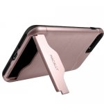 Macally KStand Case - хибриден удароустойчив кейс със слот за кр. карта и поставка за iPhone 8 Plus, iPhone 7 Plus (розово злато) 3