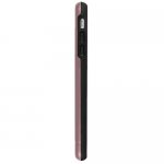 Macally KStand Case - хибриден удароустойчив кейс със слот за кр. карта и поставка за iPhone 8 Plus, iPhone 7 Plus (розово злато) 6