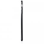 Macally Luxr Soft Case - силиконов (TPU) калъф за iPhone 8, iPhone 7 (прозрачен-черен) 4