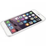 Macally Luxr Soft Case - силиконов (TPU) калъф за iPhone 8, iPhone 7 (прозрачен) 3